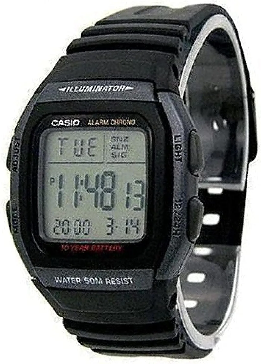 ساعت مچی مردانه کاسیو مدل W-96H-1BVDF (دیجیتال، ورزشی)