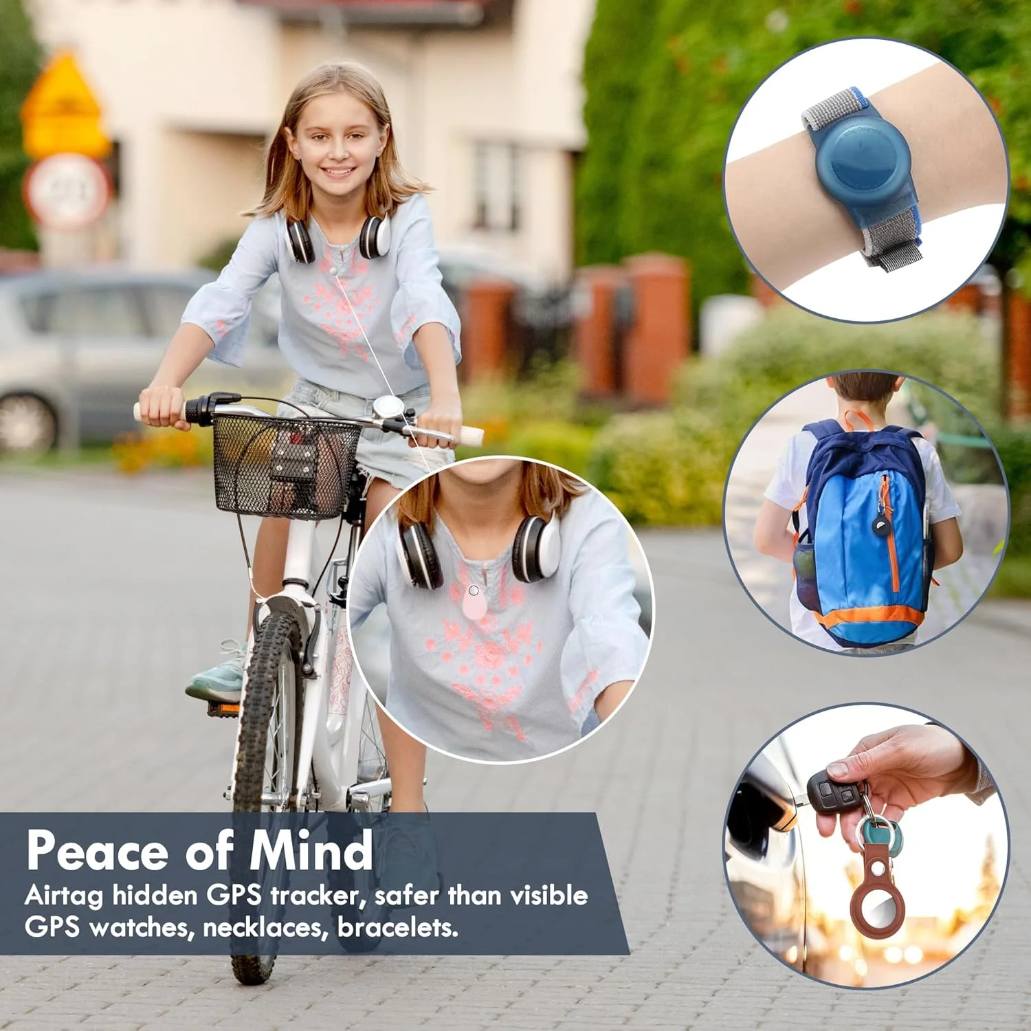 نگهدارنده ایرتگ Zonsiton برای کودکان و نوزادان، 2 عددی، قاب ردیاب GPS مخفی، قاب سیلیکونی ایرتگ ضد جدا شدن با سنجاق قفلی، مناسب برای کودکان، سالمندان، حیوانات خانگی، کوله پشتی، چمدان (آبی، صورتی) نگهدارنده ایرتگ Zonsiton برای کودکان و نوزادان، 2 عددی، قاب ردیاب GPS مخفی، قاب سیلیکونی ایرتگ ضد جدا شدن با سنجاق قفلی، مناسب برای کودکان، سالمندان، حیوانات خانگی، کوله پشتی، چمدان (آبی، صورتی)