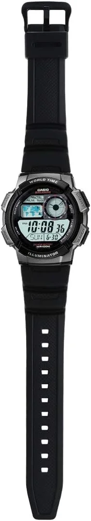 ساعت مچی مردانه کاسیو - بند رزین دیجیتال - AE1000W-1B ساعت مچی مردانه کاسیو - بند رزین دیجیتال - AE1000W-1B