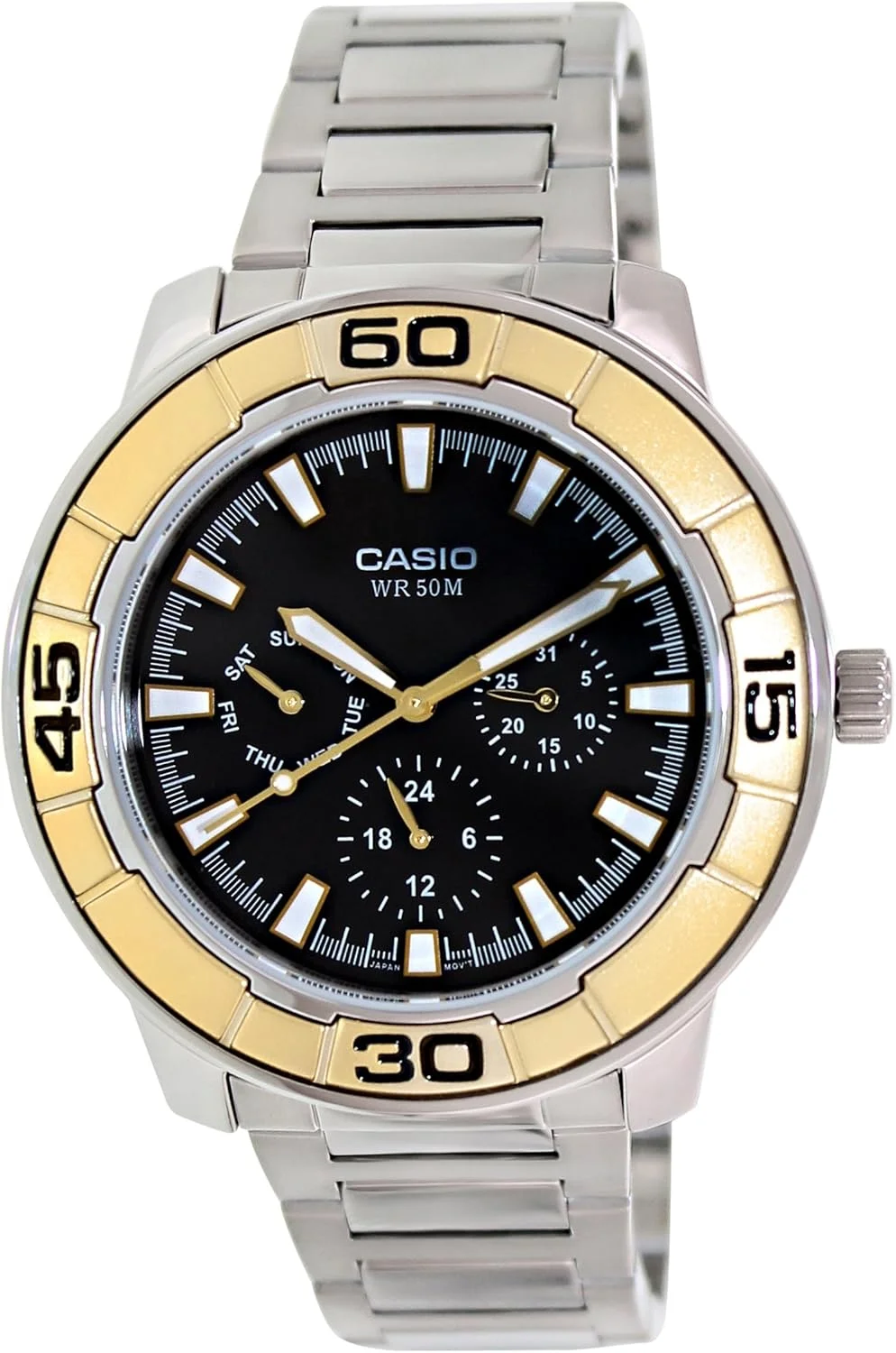 ساعت مچی مردانه کاسیو مدل LTP-1327D-9EVDF، طلایی