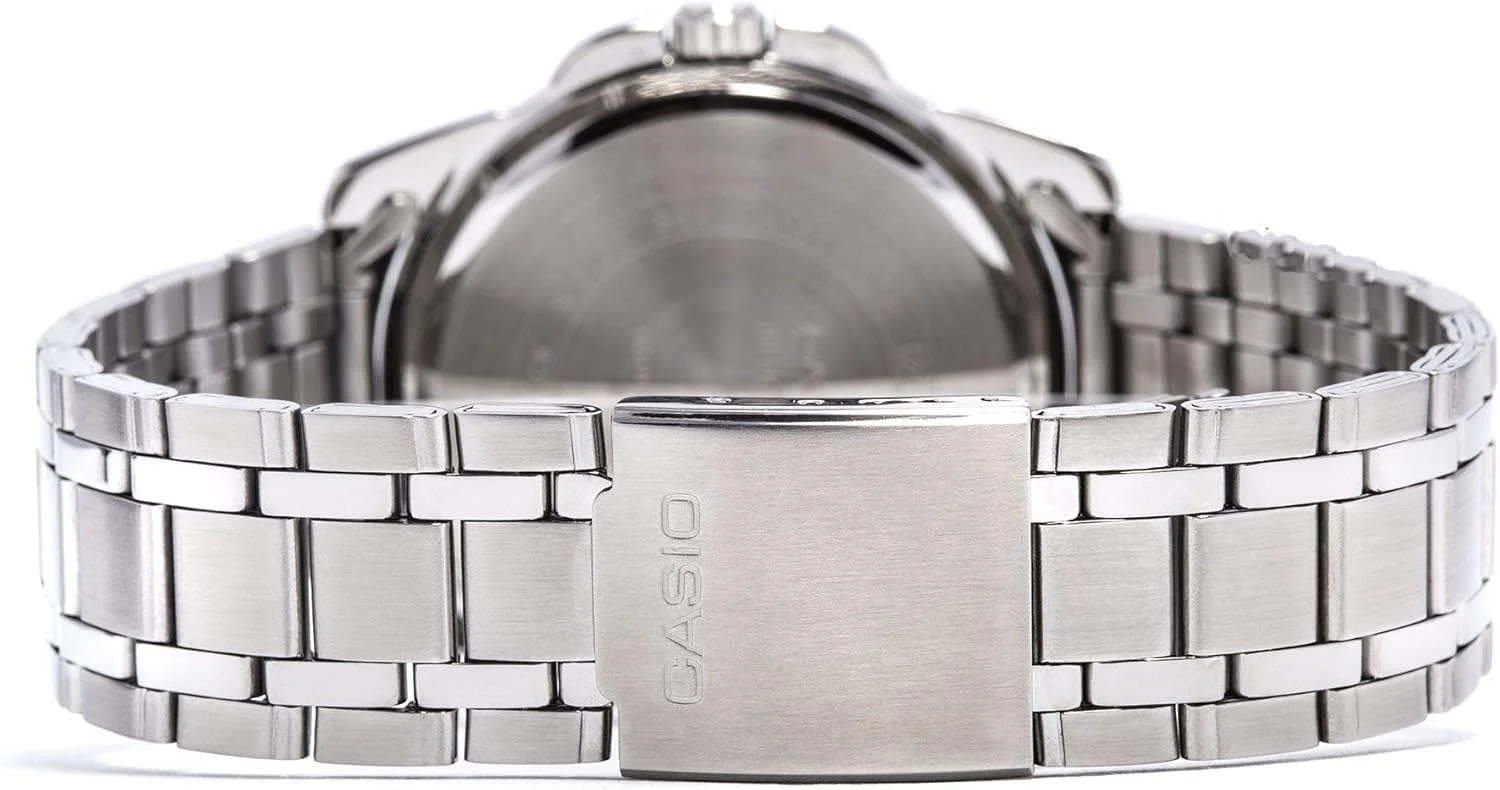 ساعت مچی عقربهای مردانه کاسیو مدل استیل ضد زنگ ساعت مچی عقربهای مردانه کاسیو مدل استیل ضد زنگ