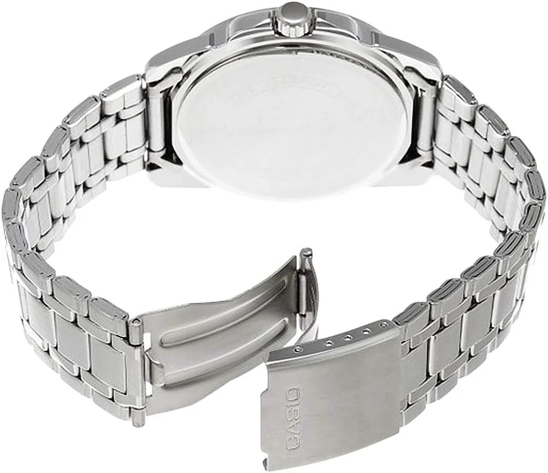 ساعت مچی عقربهای مردانه کاسیو مدل استیل ضد زنگ ساعت مچی عقربهای مردانه کاسیو مدل استیل ضد زنگ