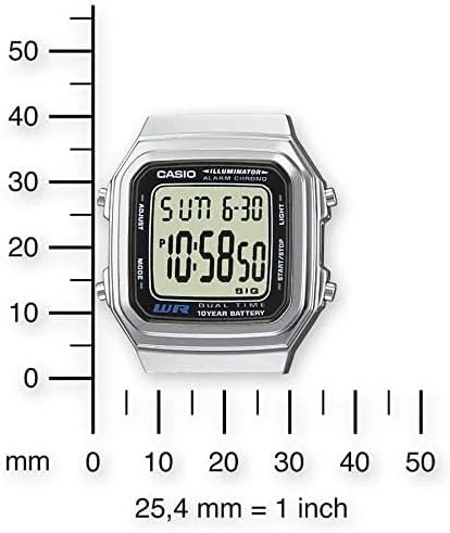 ساعت مچی دیجیتال استیل ضد زنگ کاسیو (A178WA-1ADF) زنانه ساعت مچی دیجیتال استیل ضد زنگ کاسیو (A178WA-1ADF) زنانه