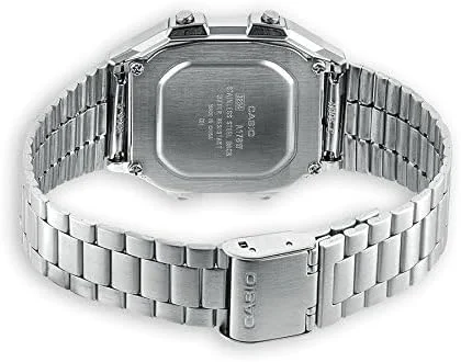ساعت مچی دیجیتال استیل ضد زنگ کاسیو (A178WA-1ADF) زنانه ساعت مچی دیجیتال استیل ضد زنگ کاسیو (A178WA-1ADF) زنانه