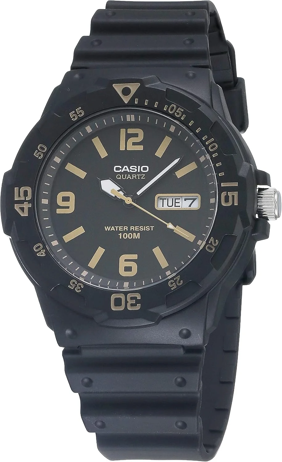 ساعت مچی مردانه کاسیو - آنالوگ بند رزین - MRW-200H