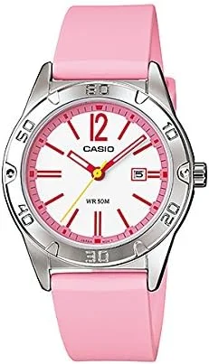 ساعت مچی مردانه کاسیو مدل LTP-1388-4E1VDF، صورتی