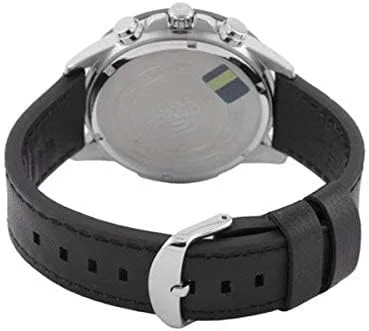 ساعت مچی مردانه چرمی کاسیو (مشکی) ساعت مچی مردانه چرمی کاسیو (مشکی)