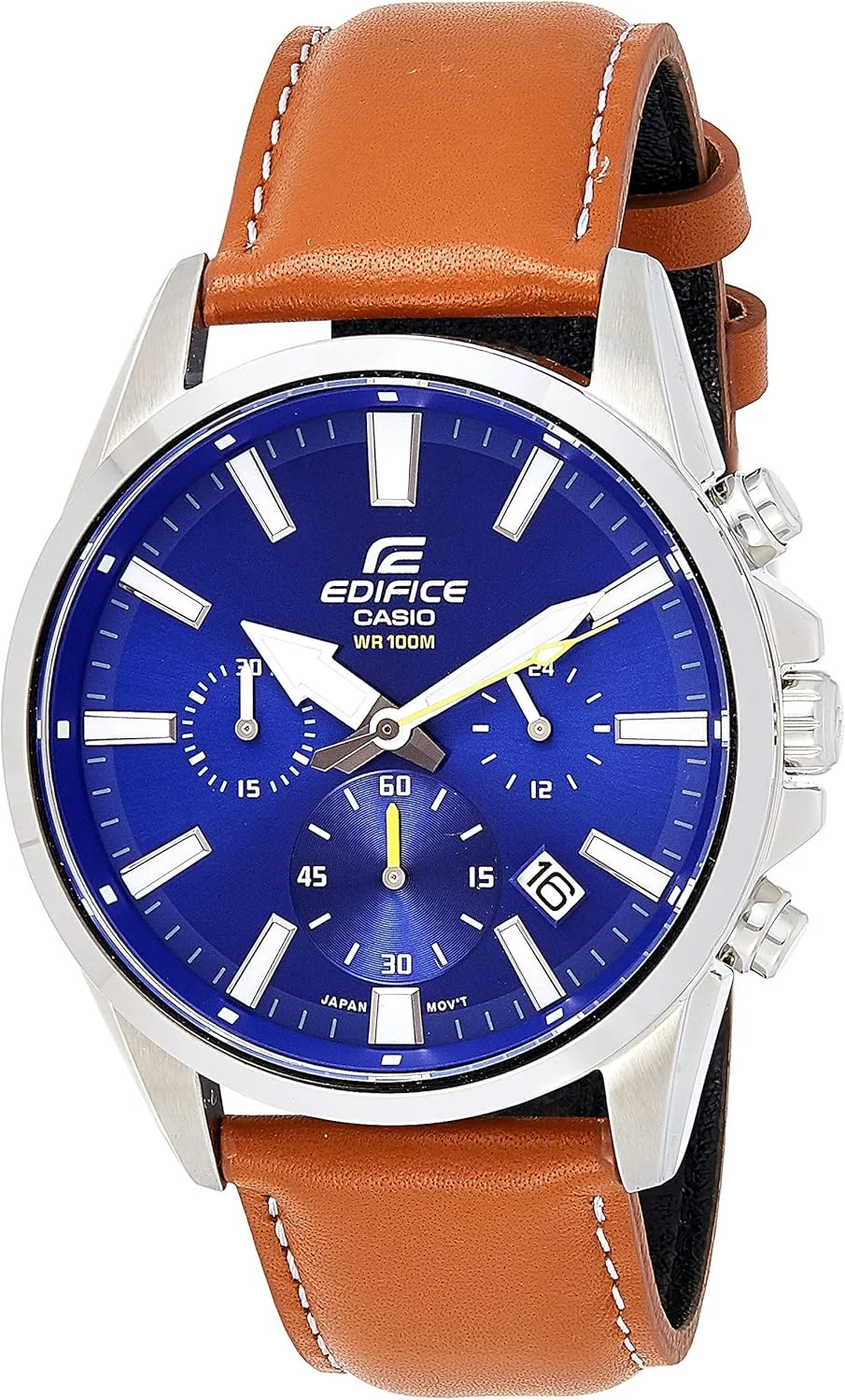 ساعت مچی مردانه کاسیو مدل Dress با بند چرمی آنالوگ