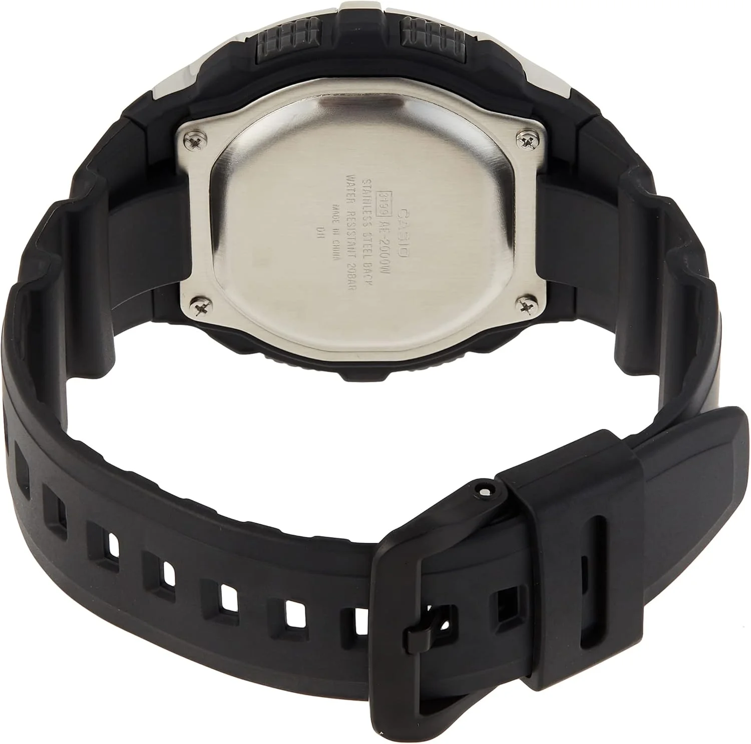 Casio Mens Quartz Watch, Digital Display and Resin Strap Casio Mens Quartz Watch, Digital Display and Resin Strap