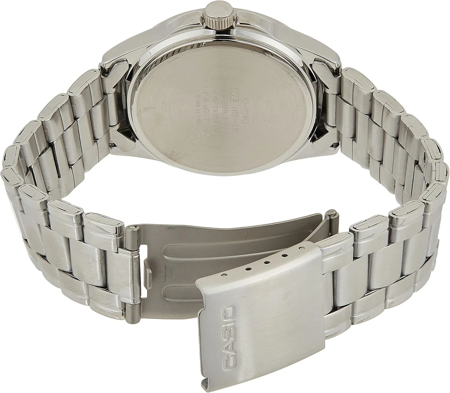 ساعت مچی مردانه کاسیو مدل MTP-1215A-1B3DF با صفحه آنالوگ و بند استیل ضد زنگ ساعت مچی مردانه کاسیو مدل MTP-1215A-1B3DF با صفحه آنالوگ و بند استیل ضد زنگ