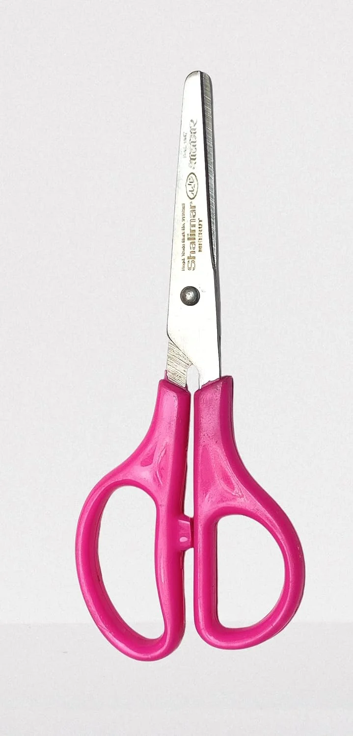 قیچی کودکانه برند SHALIMAR SCISSORS COMPANY | 5 اینچ | نوک گرد | مناسب دست راست و چپ | برای کاغذ، کاردستی، مدرسه (ست 2 عددی) قیچی کودکانه برند SHALIMAR SCISSORS COMPANY | 5 اینچ | نوک گرد | مناسب دست راست و چپ | برای کاغذ، کاردستی، مدرسه (ست 2 عددی)