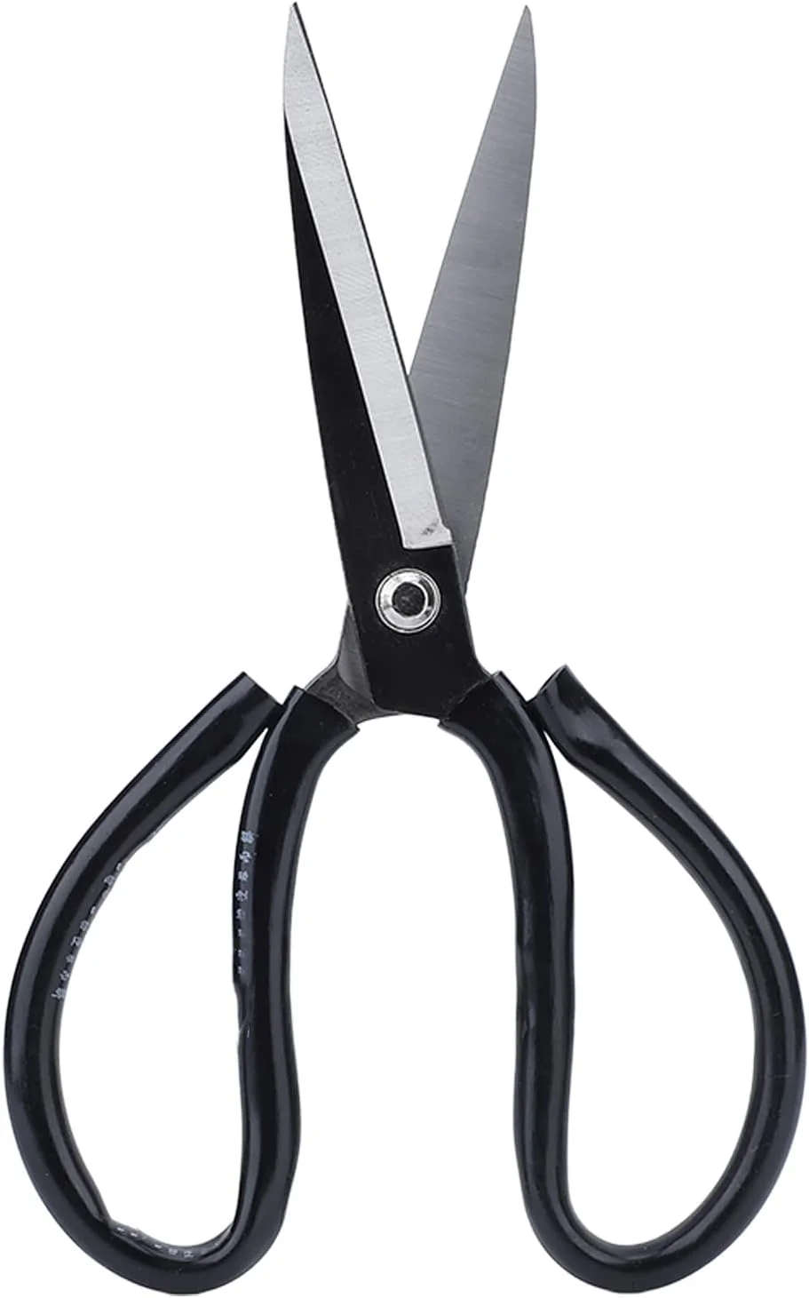 قیچی خیاطی دسته لاستیکی مشکی با طراحی ارگونومیک، قیچی چند منظوره برای برش پارچه، خیاطی و دوخت لباس قیچی خیاطی دسته لاستیکی مشکی با طراحی ارگونومیک، قیچی چند منظوره برای برش پارچه، خیاطی و دوخت لباس