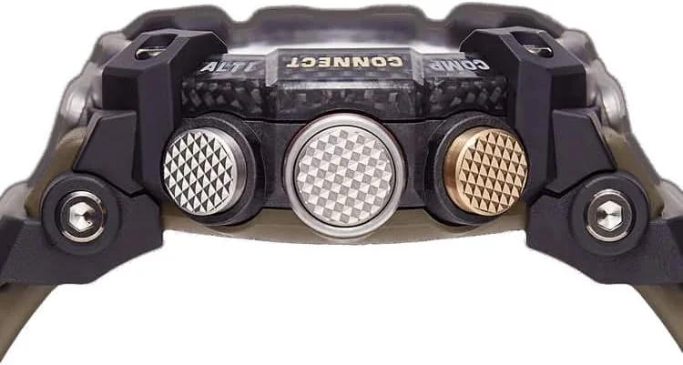 ساعت مچی مردانه کوارتز کاسیو، نمایشگر آنالوگ-دیجیتال و بند رزینی GG-B100-1A3ER ساعت مچی مردانه کوارتز کاسیو، نمایشگر آنالوگ-دیجیتال و بند رزینی GG-B100-1A3ER