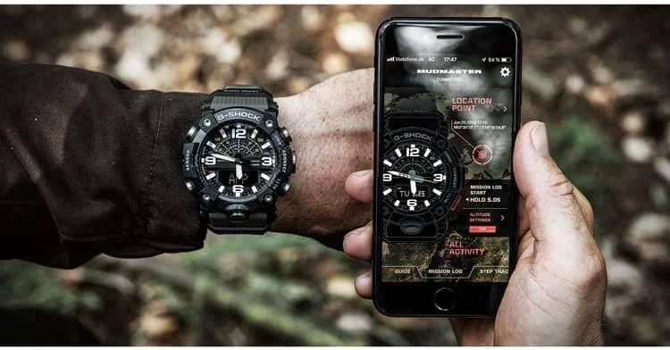 ساعت مچی مردانه کوارتز کاسیو، نمایشگر آنالوگ-دیجیتال و بند رزینی GG-B100-1A3ER ساعت مچی مردانه کوارتز کاسیو، نمایشگر آنالوگ-دیجیتال و بند رزینی GG-B100-1A3ER