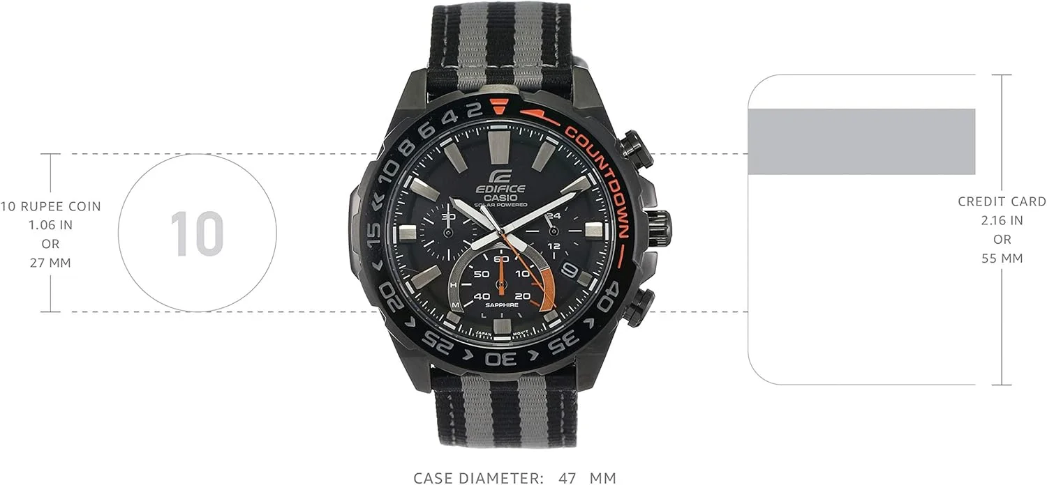 ساعت مچی مردانه عقربه ای کاسیو مدل EFS-S550BL-1AVUDF (ED476) با صفحه مشکی ساعت مچی مردانه عقربه ای کاسیو مدل EFS-S550BL-1AVUDF (ED476) با صفحه مشکی