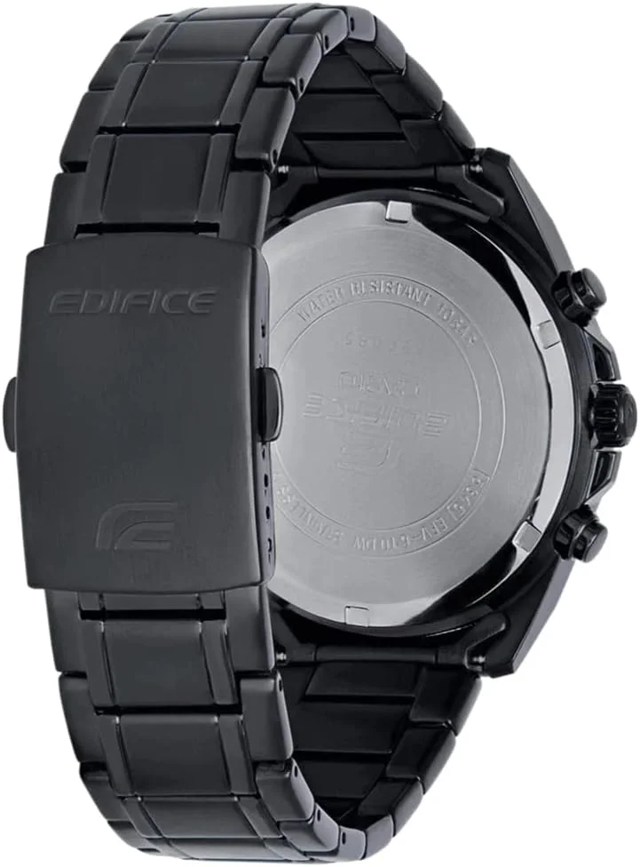 ساعت مچی مردانه کاسیو مدل EFV-610DC-1AVUEF با قطر 48 میلی‌متر، موتور کوارتز، صفحه آنالوگ مشکی و بند فلزی مشکی
