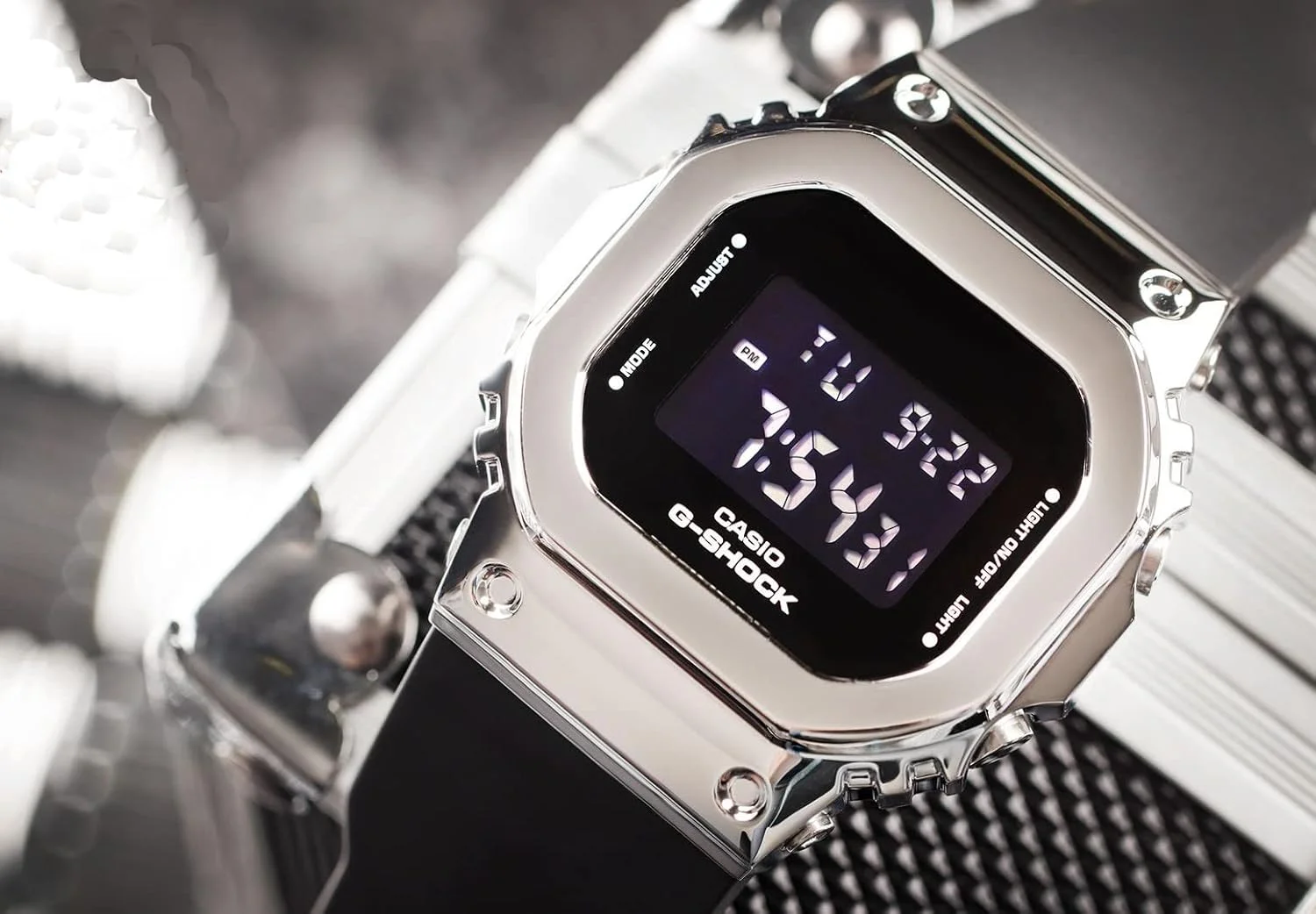 ساعت مچی دیجیتال مردانه کاسیو مدل GM-S5600-1ER با بند پلاستیکی ساعت مچی دیجیتال مردانه کاسیو مدل GM-S5600-1ER با بند پلاستیکی