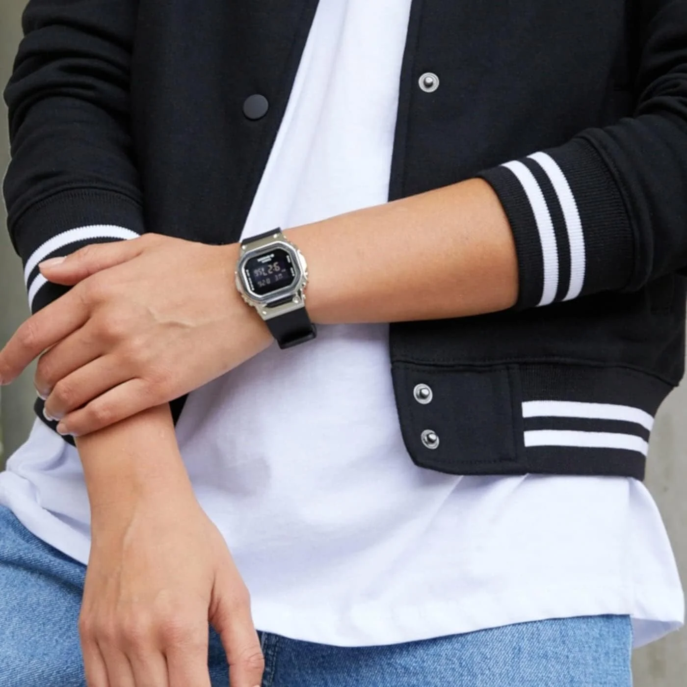 ساعت مچی دیجیتال مردانه کاسیو مدل GM-S5600-1ER با بند پلاستیکی ساعت مچی دیجیتال مردانه کاسیو مدل GM-S5600-1ER با بند پلاستیکی