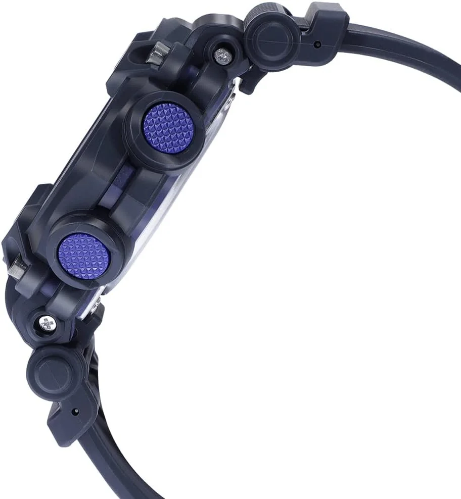 ساعت مچی مردانه آنالوگ-دیجیتال کاسیو مدل GA-900VB-1ADR با صفحه آبی، آبی، بند، آبی، بند ساعت مچی مردانه آنالوگ-دیجیتال کاسیو مدل GA-900VB-1ADR با صفحه آبی، آبی، بند، آبی، بند