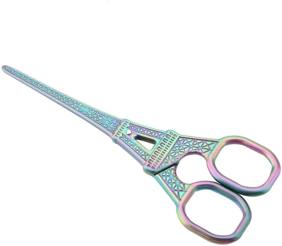 قیچی برج ایفل، قیچی خیاطی استیل ضد زنگ DIY، ابزار گلدوزی و هنری (چند رنگ) قیچی برج ایفل، قیچی خیاطی استیل ضد زنگ DIY، ابزار گلدوزی و هنری (چند رنگ)