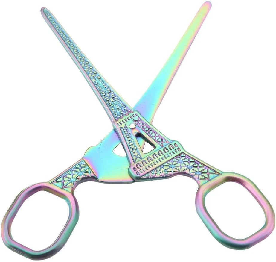قیچی برج ایفل، قیچی خیاطی استیل ضد زنگ DIY، ابزار گلدوزی و هنری (چند رنگ) قیچی برج ایفل، قیچی خیاطی استیل ضد زنگ DIY، ابزار گلدوزی و هنری (چند رنگ)