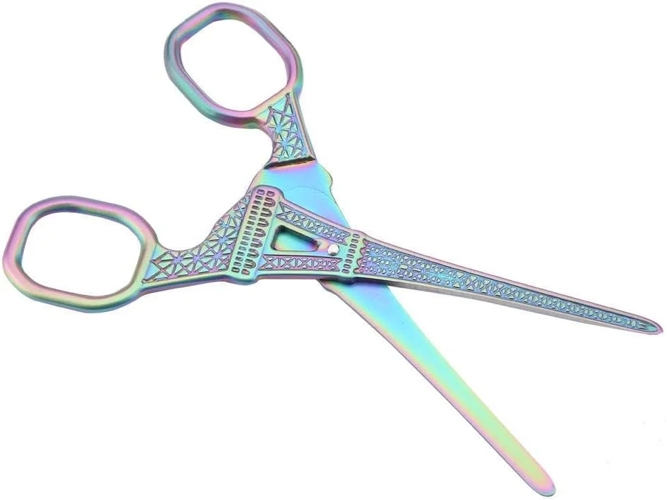 قیچی برج ایفل، قیچی خیاطی استیل ضد زنگ DIY، ابزار گلدوزی و هنری (چند رنگ) قیچی برج ایفل، قیچی خیاطی استیل ضد زنگ DIY، ابزار گلدوزی و هنری (چند رنگ)
