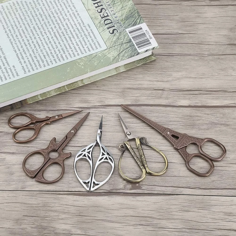 قیچی های قدیمی، قیچی خیاطی استیل ضد زنگ، ابزار برش کلاسیک DIY، عالی برای ساخت لباس و صنایع دستی پارچه ای (قیچی نفیس Xiangyun شماره 5 Qingqian Ancient) قیچی های قدیمی، قیچی خیاطی استیل ضد زنگ، ابزار برش کلاسیک DIY، عالی برای ساخت لباس و صنایع دستی پارچه ای (قیچی نفیس Xiangyun شماره 5 Qingqian Ancient)