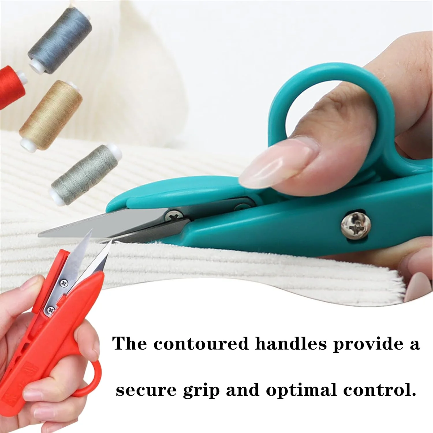 قیچی خیاطی 3 عددی، قیچی گلدوزی مینی حرفه ای، نخ بر برای خیاطی، نخ ماهیگیری، لوازم DIY (رنگ تصادفی) قیچی خیاطی 3 عددی، قیچی گلدوزی مینی حرفه ای، نخ بر برای خیاطی، نخ ماهیگیری، لوازم DIY (رنگ تصادفی)