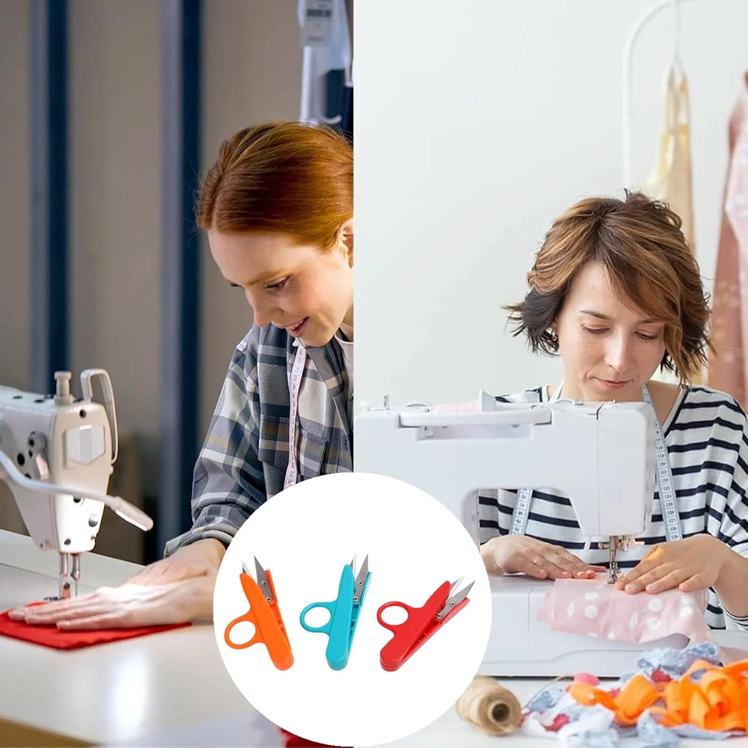 قیچی خیاطی 3 عددی، قیچی گلدوزی مینی حرفه ای، نخ بر برای خیاطی، نخ ماهیگیری، لوازم DIY (رنگ تصادفی) قیچی خیاطی 3 عددی، قیچی گلدوزی مینی حرفه ای، نخ بر برای خیاطی، نخ ماهیگیری، لوازم DIY (رنگ تصادفی)