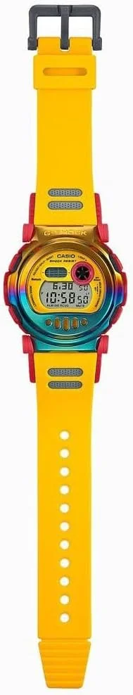 ساعت مچی دیجیتال مردانه کاسیو مدل G-B001MVE-9ER با بند پلاستیکی، زرد، اسپرت ساعت مچی دیجیتال مردانه کاسیو مدل G-B001MVE-9ER با بند پلاستیکی، زرد، اسپرت