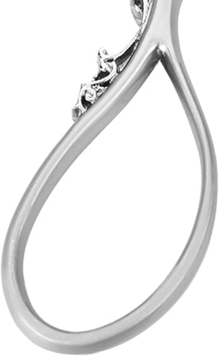 قیچی خیاطی پارچه، قیچی های سنگین استیل ضد زنگ به سبک عتیقه برای برش پارچه، قیچی خیاطی فوق العاده تیز حرفه ای پارچه، قیچی گلدوزی (نقره ای گل نقره ای 2) قیچی خیاطی پارچه، قیچی های سنگین استیل ضد زنگ به سبک عتیقه برای برش پارچه، قیچی خیاطی فوق العاده تیز حرفه ای پارچه، قیچی گلدوزی (نقره ای گل نقره ای 2)