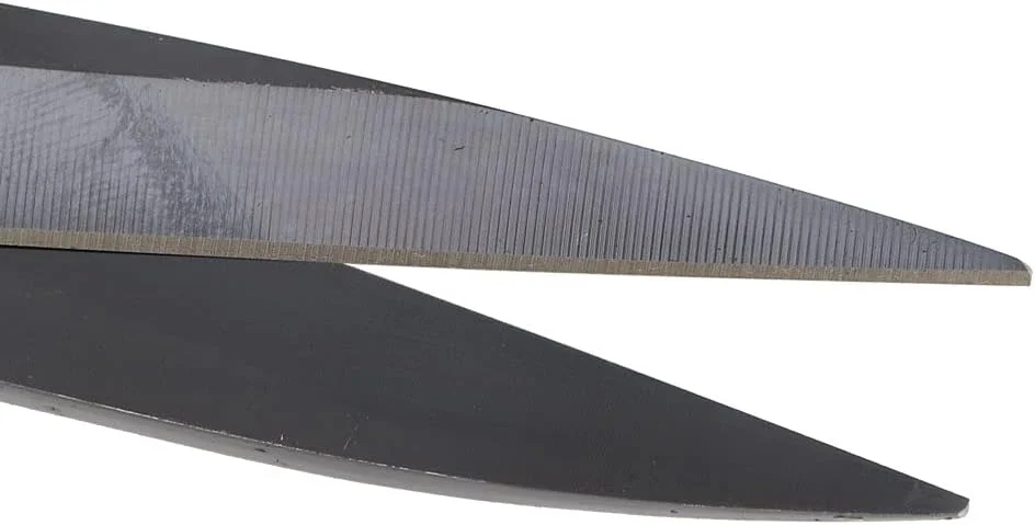 قیچی خیاطی، قیچی خیاطی سبک وزن قابل تنظیم و کاربردی با دسته های سر صاف جنس فولاد مشکی برای مصارف خانگی خیاطی (سایز HC-11) قیچی خیاطی، قیچی خیاطی سبک وزن قابل تنظیم و کاربردی با دسته های سر صاف جنس فولاد مشکی برای مصارف خانگی خیاطی (سایز HC-11)