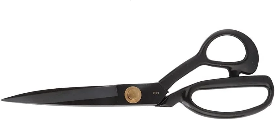 قیچی پارچه، قیچی کاردستی، قیچی خیاطی قابل تنظیم، قیچی خیاطی فولادی مشکی یکپارچهسازی با سیستمعامل، قیچی چرم لباس، لوازم خیاطی، قیچی خیاطی برای برش پارچه لحافی