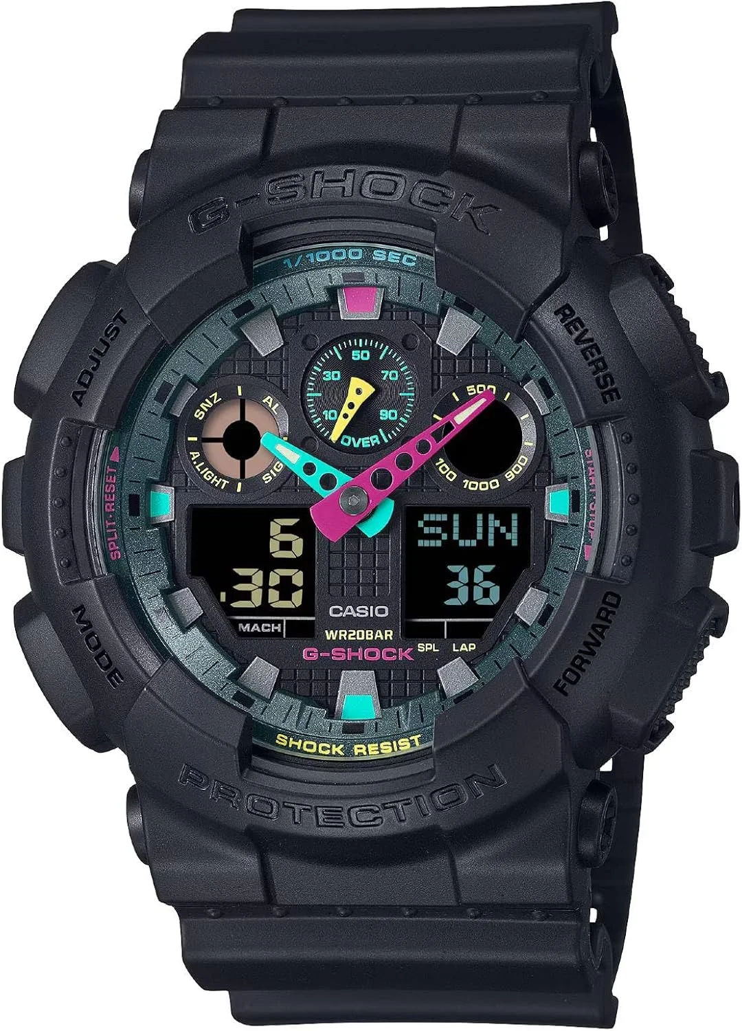 ساعت کاسیو مدل GA-100MF-1ADR مشکی