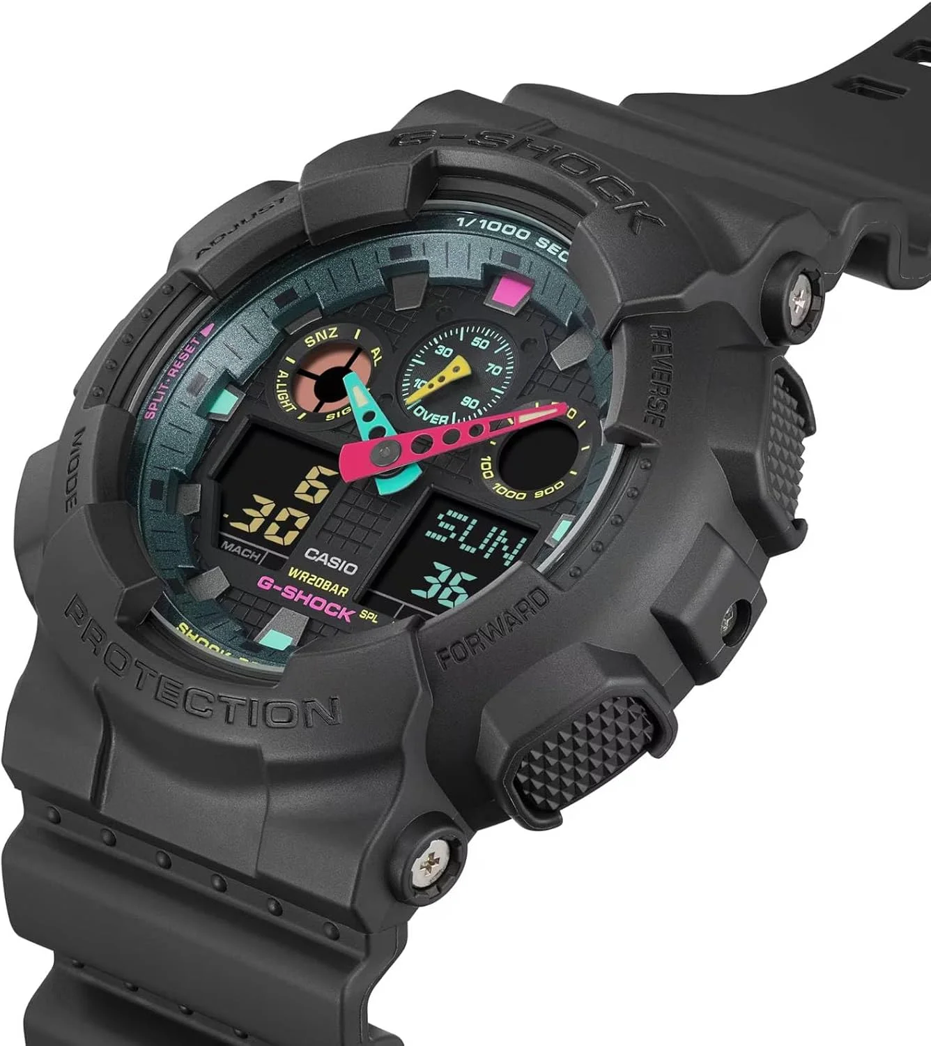 ساعت کاسیو مدل GA-100MF-1ADR مشکی ساعت کاسیو مدل GA-100MF-1ADR مشکی