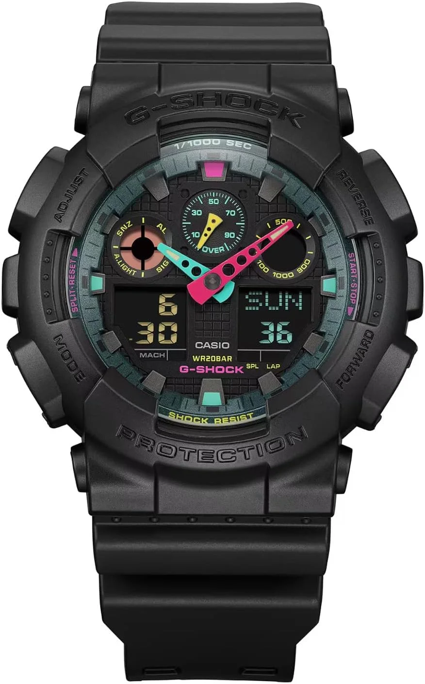 ساعت کاسیو مدل GA-100MF-1ADR مشکی ساعت کاسیو مدل GA-100MF-1ADR مشکی