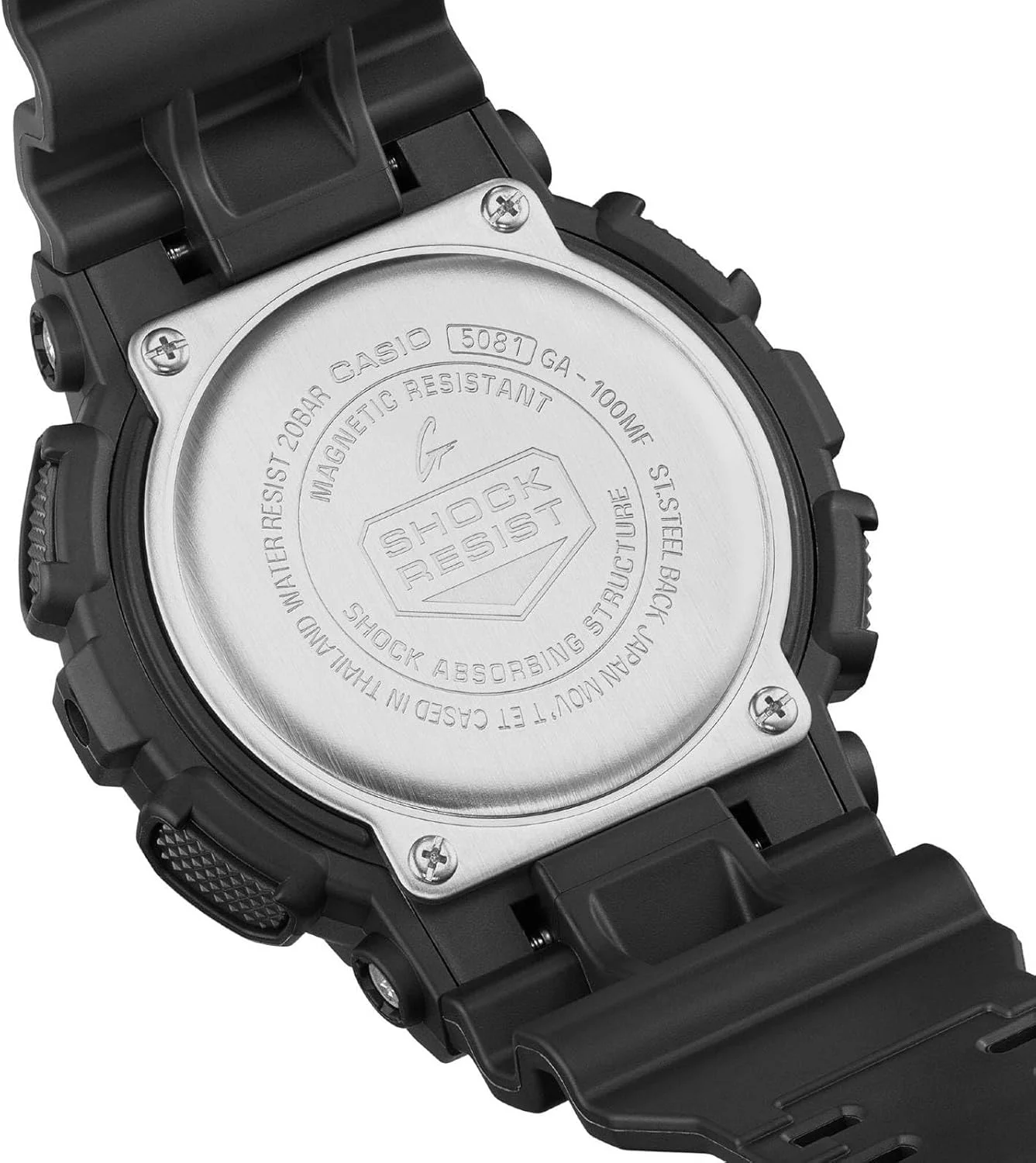 ساعت کاسیو مدل GA-100MF-1ADR مشکی ساعت کاسیو مدل GA-100MF-1ADR مشکی
