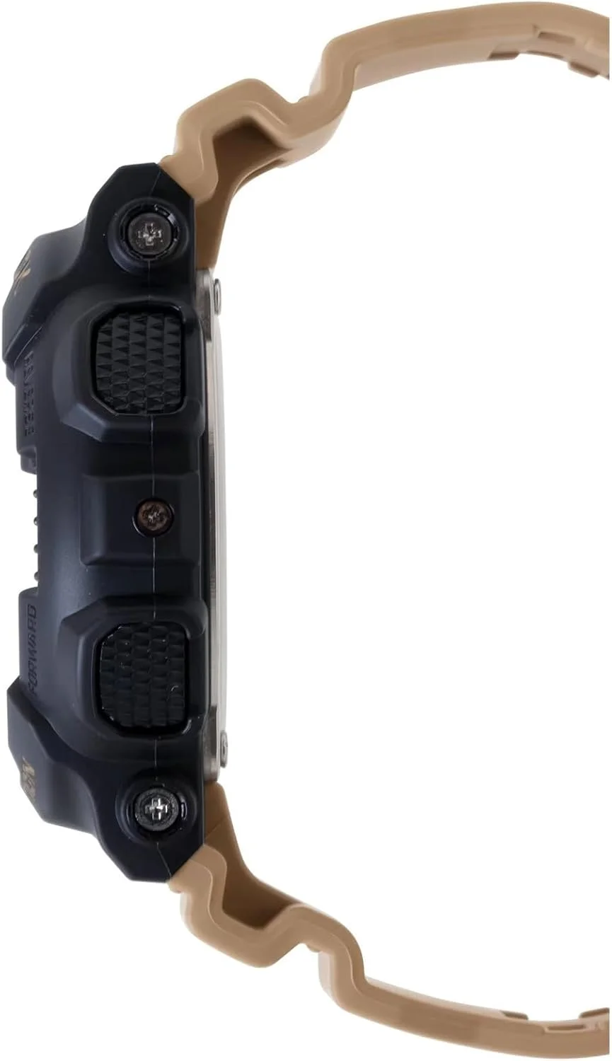 ساعت مچی دیجیتال آنالوگ رزینی کاسیو جی شاک مدل GA-110TU-1A5CR، بژ و مشکی، مشکی، مدرن ساعت مچی دیجیتال آنالوگ رزینی کاسیو جی شاک مدل GA-110TU-1A5CR، بژ و مشکی، مشکی، مدرن
