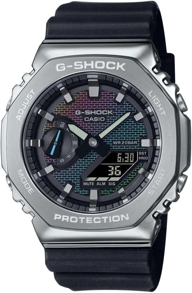 تیغه بیو-بیسین Casio G-Shock GM-2100RW-1ADR 49.3 × 44.4 × 11.8 mm