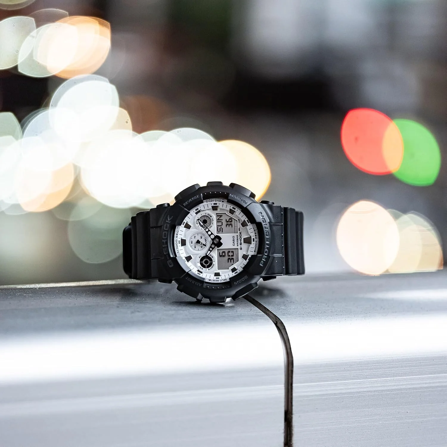 ساعت مچی مردانه کاسیو جی شاک مدل GA-100WD-1ADR مشکی 51.2 میلی متر رزین ساعت مچی مردانه کاسیو جی شاک مدل GA-100WD-1ADR مشکی 51.2 میلی متر رزین