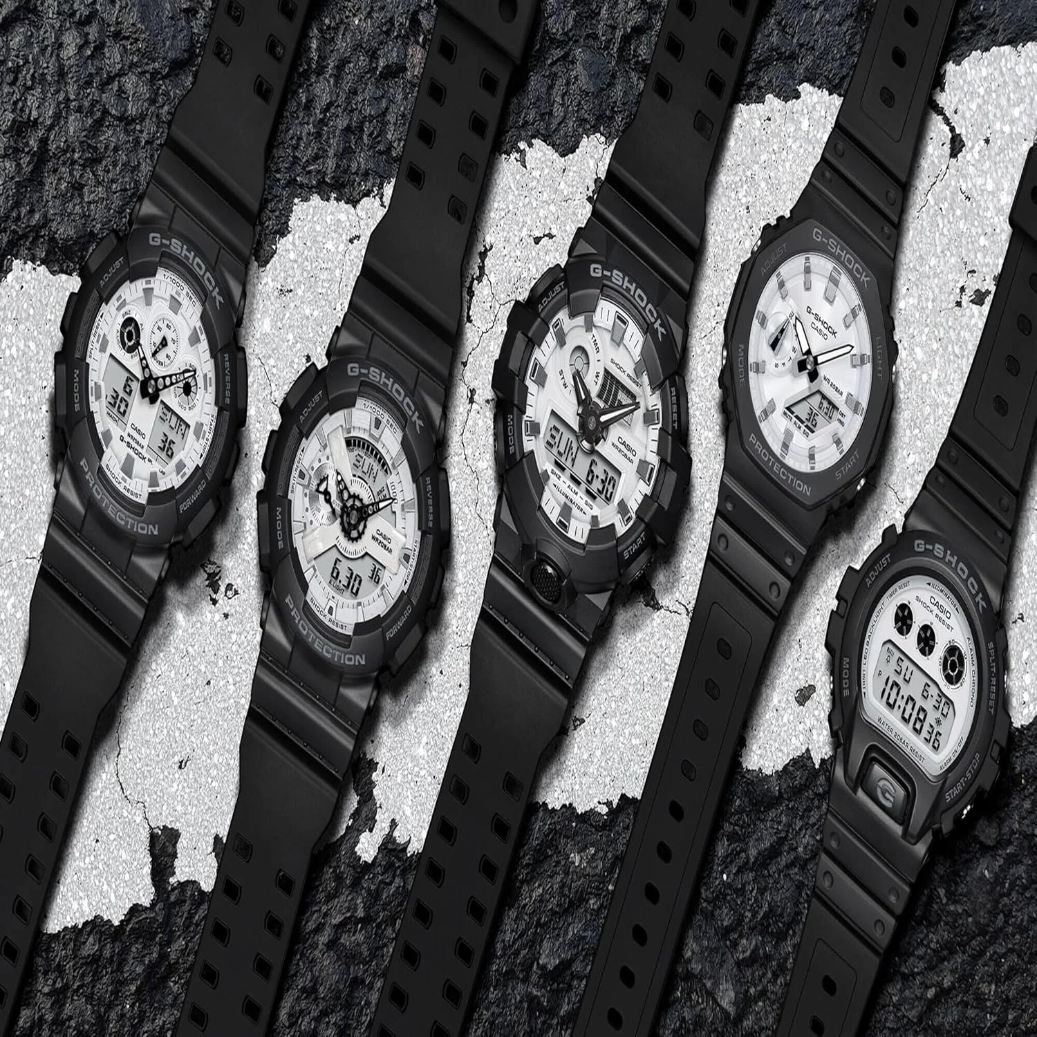 ساعت مچی مردانه کاسیو جی شاک مدل GA-100WD-1ADR مشکی 51.2 میلی متر رزین ساعت مچی مردانه کاسیو جی شاک مدل GA-100WD-1ADR مشکی 51.2 میلی متر رزین