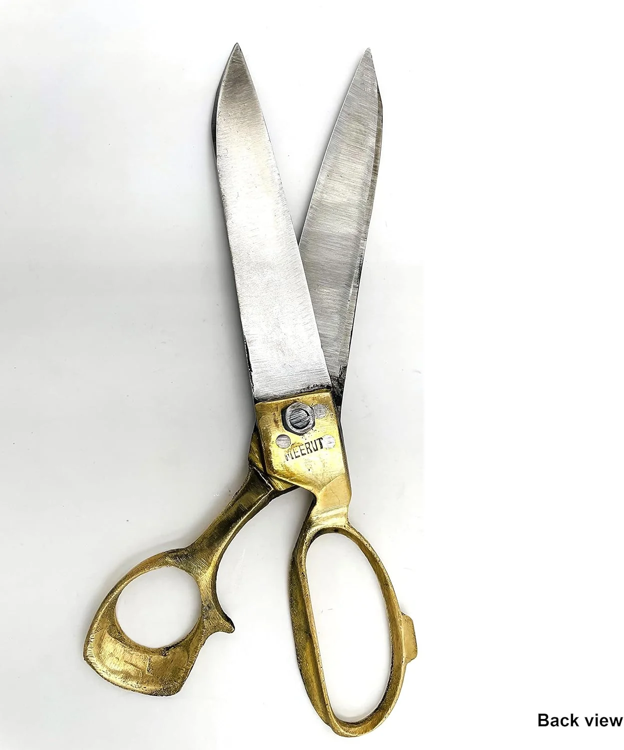 قیچی خیاطی سنگین استیل ضد زنگ حرفه ای LIVOX® برای پارچه، قیچی برش پارچه با دسته روکش برنجی (10 اینچ، طلایی) قیچی خیاطی سنگین استیل ضد زنگ حرفه ای LIVOX® برای پارچه، قیچی برش پارچه با دسته روکش برنجی (10 اینچ، طلایی)