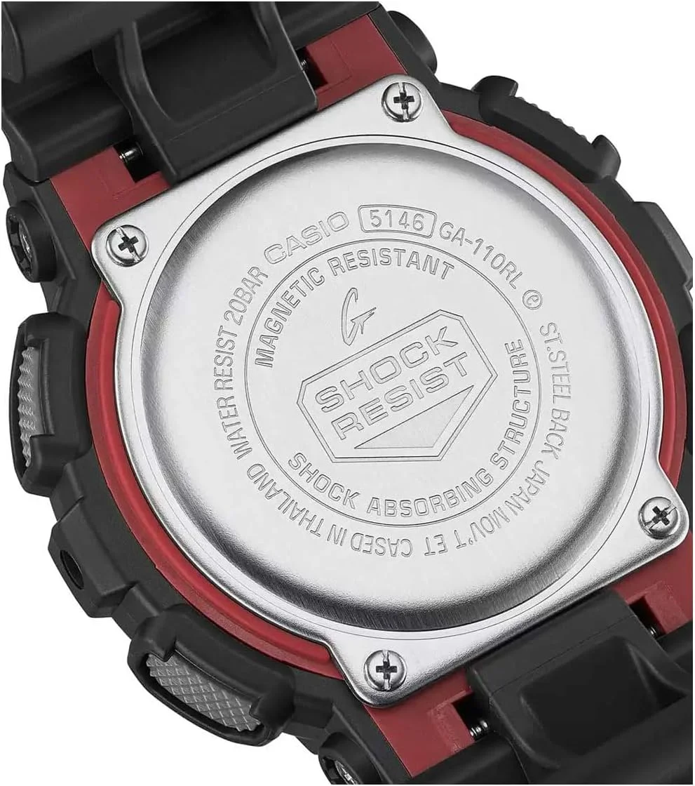 ساعت مچی دیجیتال مردانه کاسیو جی شاک مدل GA-110RL-1AER ساعت مچی دیجیتال مردانه کاسیو جی شاک مدل GA-110RL-1AER