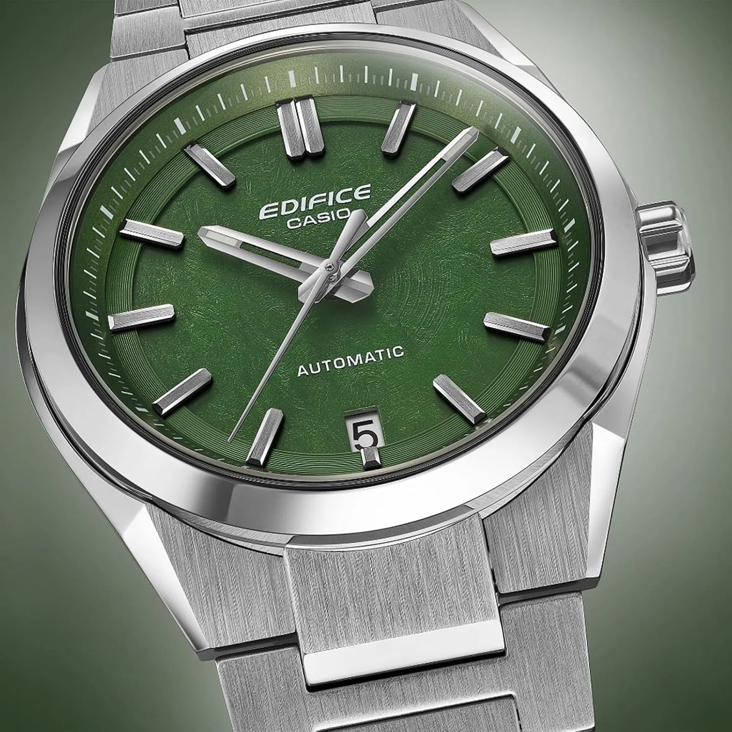 ساعت مچی اتوماتیک کاسیو ادیفایس با صفحه سبز الکتروفرمینگ مدل EFK-100D-3AER ساعت مچی اتوماتیک کاسیو ادیفایس با صفحه سبز الکتروفرمینگ مدل EFK-100D-3AER