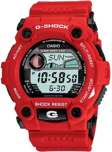 ساعت مچی مردانه جی شاک سری G-Rescue با صفحه قرمز مدل G-7900A