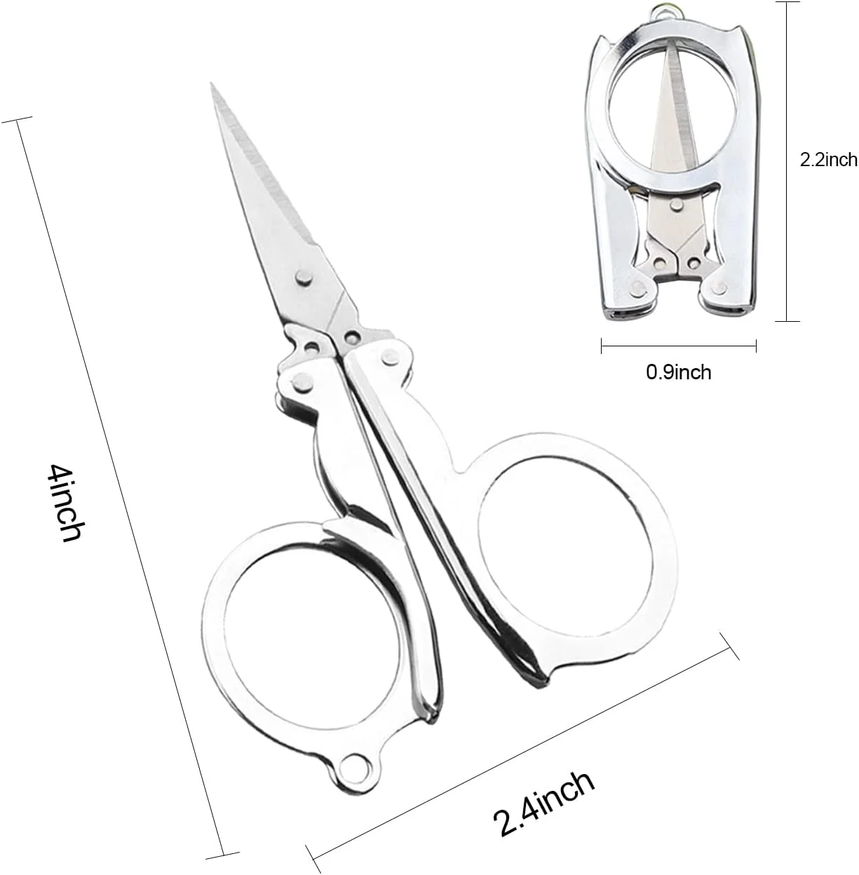 قیچی تاشو کوچک 3 عددی، قیچی مسافرتی چند منظوره تاشو مینی استیل ضد زنگ قیچی تاشو کوچک 3 عددی، قیچی مسافرتی چند منظوره تاشو مینی استیل ضد زنگ