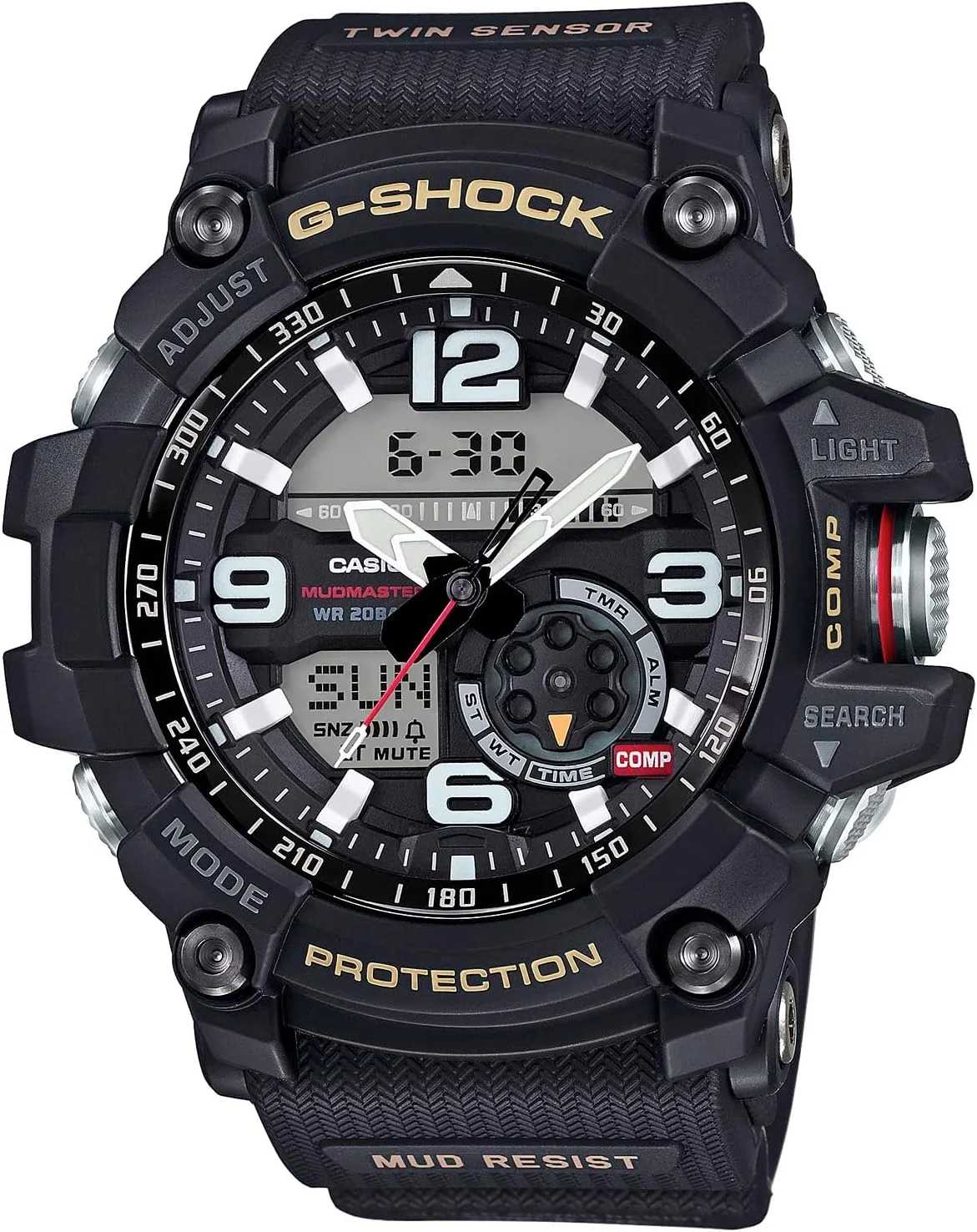 ساعت مچی مردانه کاسیو جی شاک مدل GG-1000-1A Mudmaster