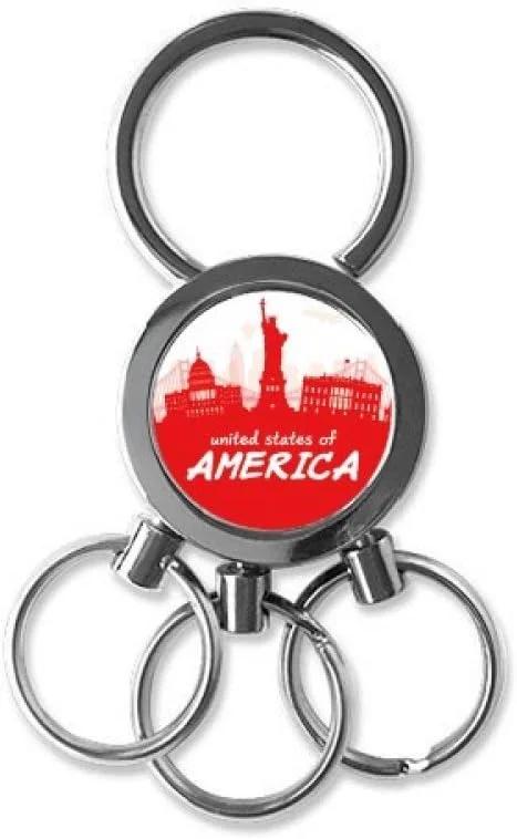 کلین معدنی استیل رنگ قرمز Landmark America USA | چربی کلید خودرو