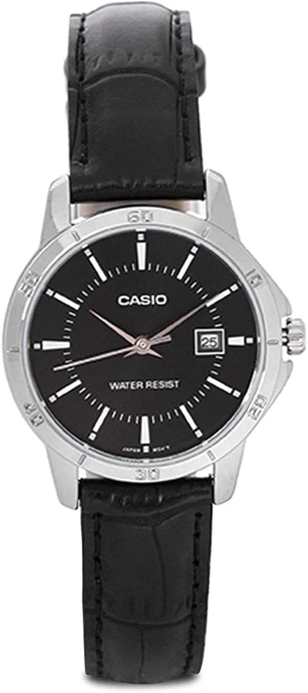 ساعت آنالوگ لeder مTP/LTP-V004L-1A | Casio | MTP/LTP-V004L-1A | لeder