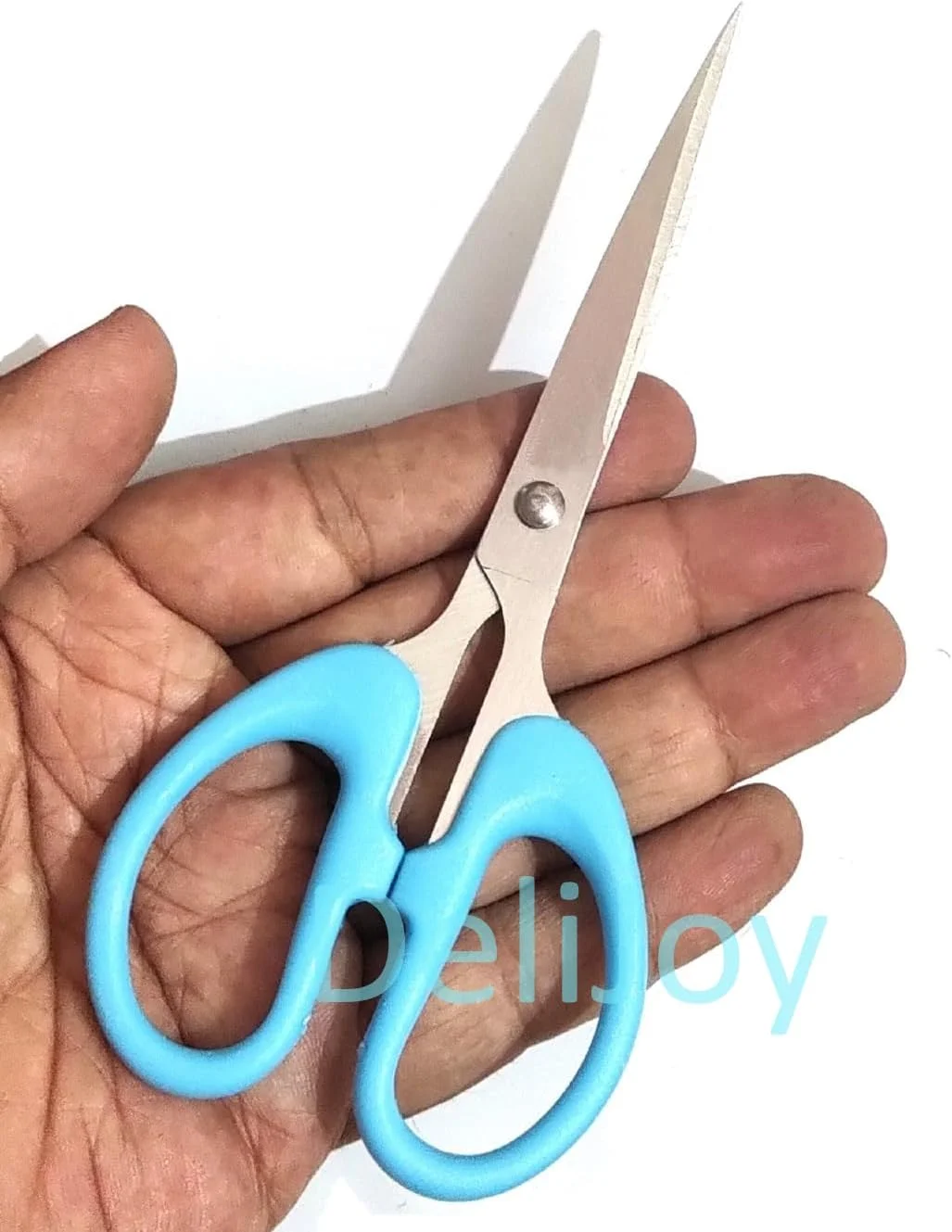 قیچی آشپزخانه اداری خانگی برای صنایع دستی و کارها، 6 اینچ طول، تیغه های فولادی نقره ای، برش چند منظوره قیچی آشپزخانه اداری خانگی برای صنایع دستی و کارها، 6 اینچ طول، تیغه های فولادی نقره ای، برش چند منظوره
